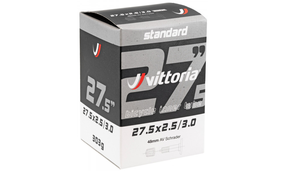 Sisekumm 27.5" Vittoria Standard AV 48mm (27.5x2.50/3.0 - 62/75-584) - 3