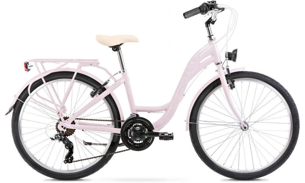 Jalgratas Romet Panda 1 2025 violet-white 