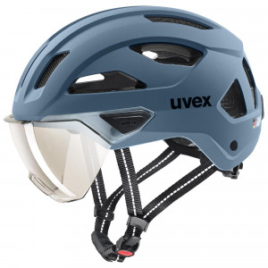 Kiivri Uvex stride visor stone blue matt