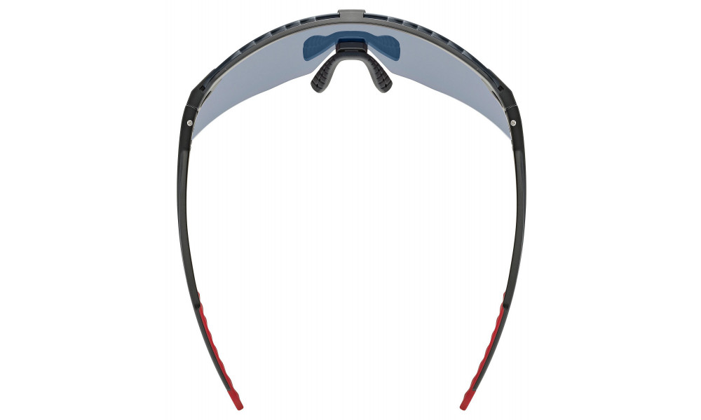 Prillid Uvex pace stage black matt / mirror red - 5