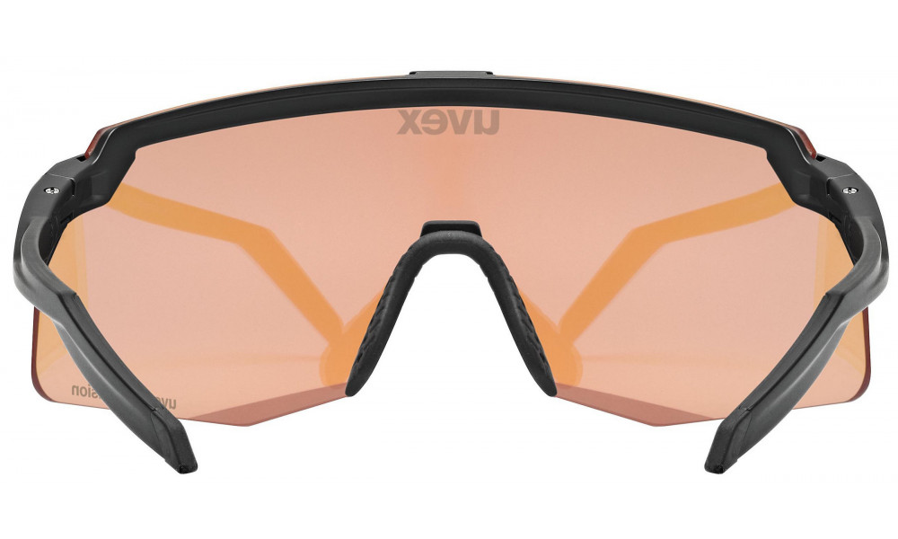 Prillid Uvex pace stage s CV black matt / mirror blue - 4