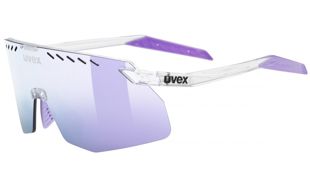 Prillid Uvex pace stage s clear / mirror pink - 1