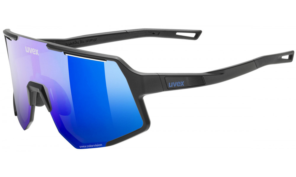 Prillid Uvex sequenze CV black matt / mirror blue - 1