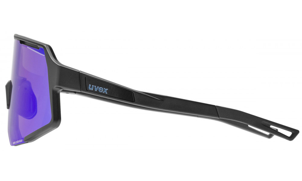 Prillid Uvex sequenze CV black matt / mirror blue - 2