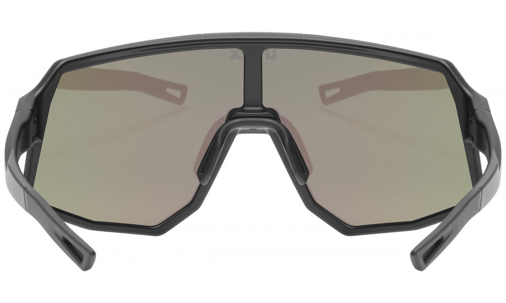 Prillid Uvex sequenze black matt / mirror green - 4