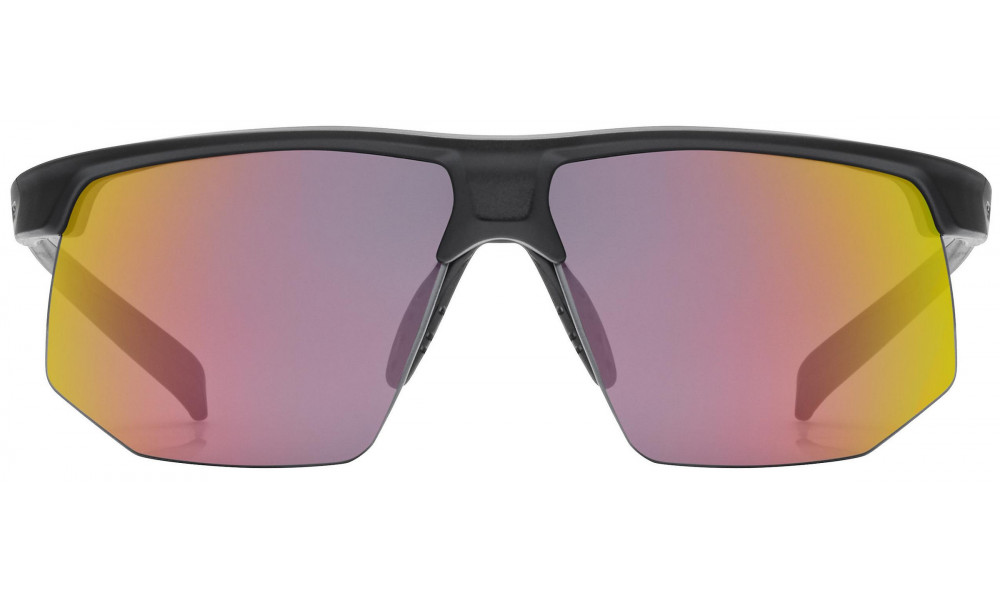 Prillid Uvex aerios black matt / mirror red - 3