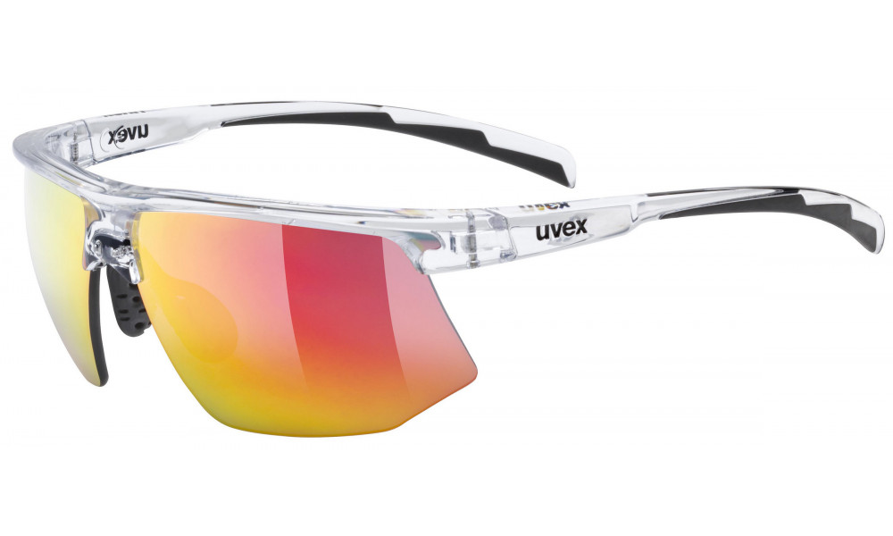 Prillid Uvex aerios clear / mirror red - 1