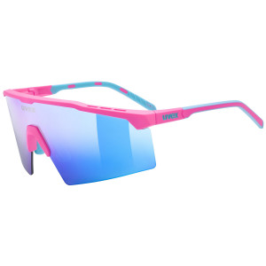 Prillid Uvex flowline pink matt / mirror blue
