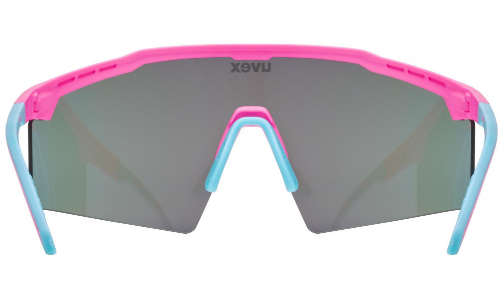 Prillid Uvex flowline pink matt / mirror blue - 4