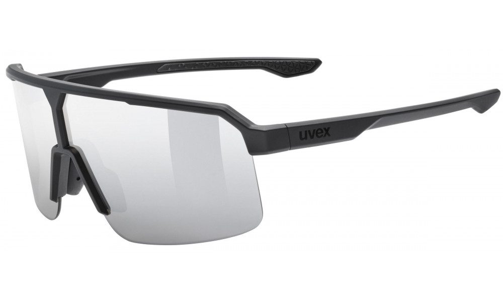 Prillid Uvex ramp black matt / mirror silver - 1