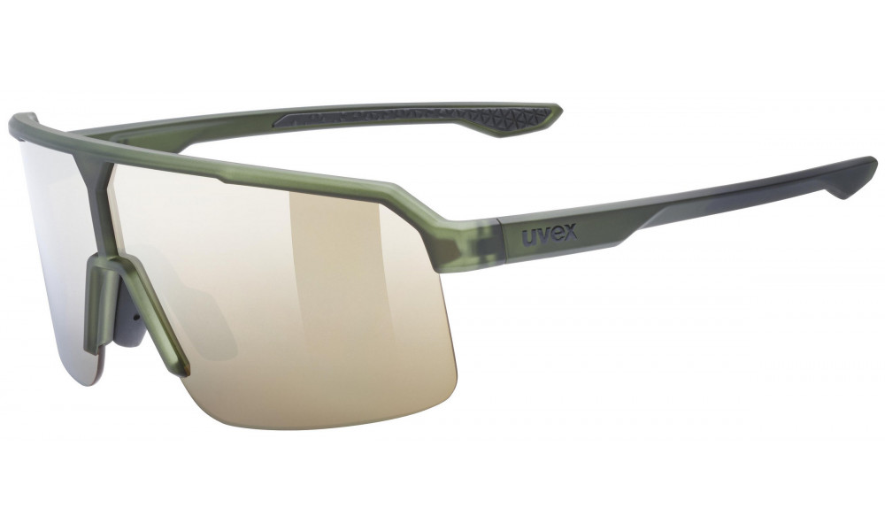 Prillid Uvex ramp olive matt / mirror gold - 1
