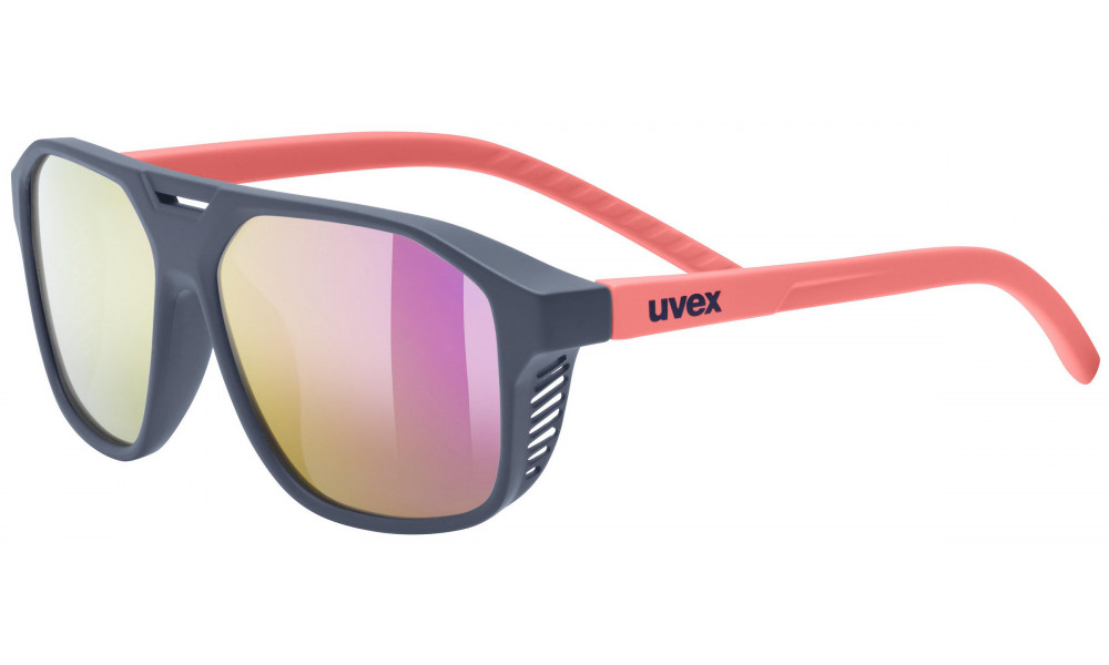 Prillid Uvex cosmic blue - red matt / mirror purple - 1