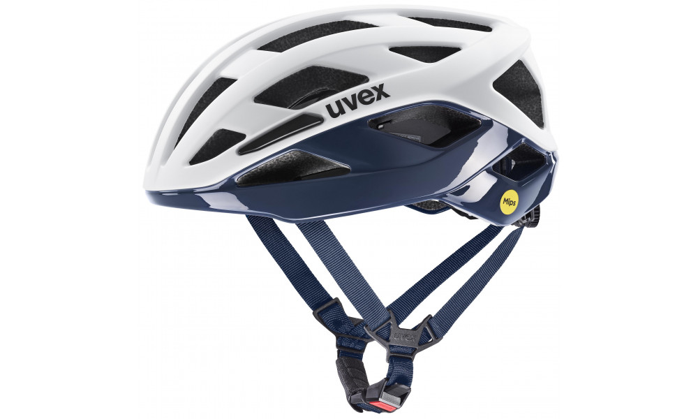 Kiivri Uvex i-volute MIPS white-dusk blue matt - 1