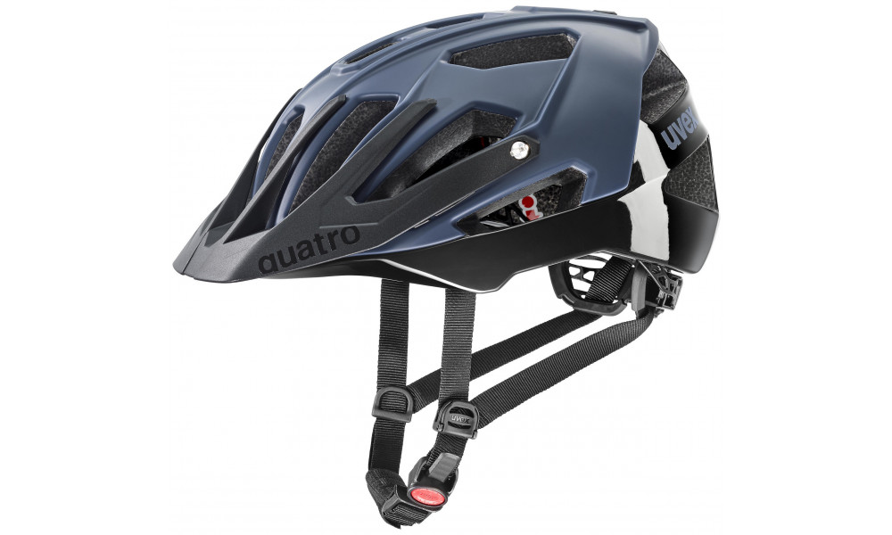 Kiivri Uvex quatro cc dusk blue-black matt - 1