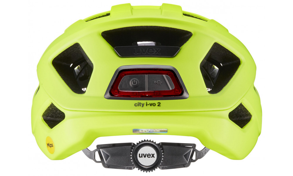 Kiivri Uvex city i-vo 2 MIPS neon yellow matt - 3