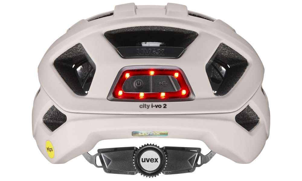 Kiivri Uvex city i-vo 2 MIPS warm grey matt - 4