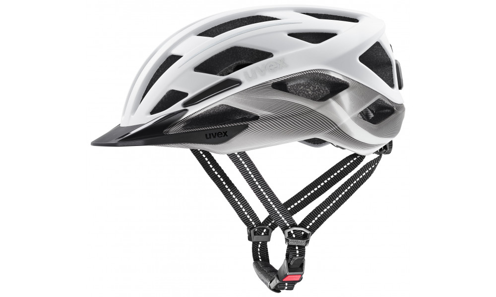 Kiivri Uvex city i-vo 2 white silver matt - 1