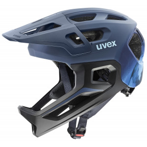 Kiivri Uvex react jr fullface dusk blue matt