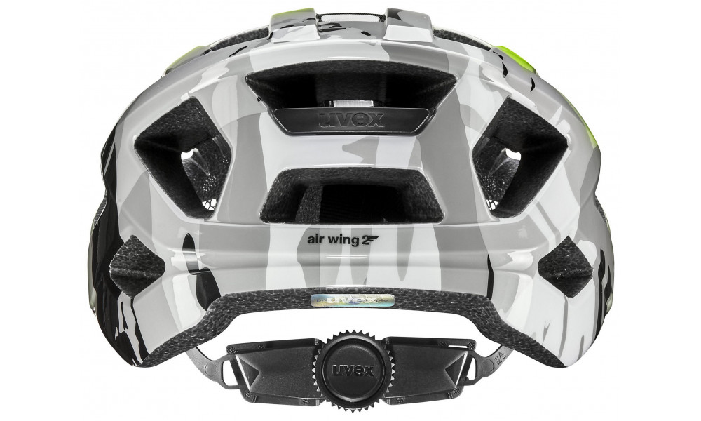 Kiivri Uvex air wing 2 neon yellow-black - 3