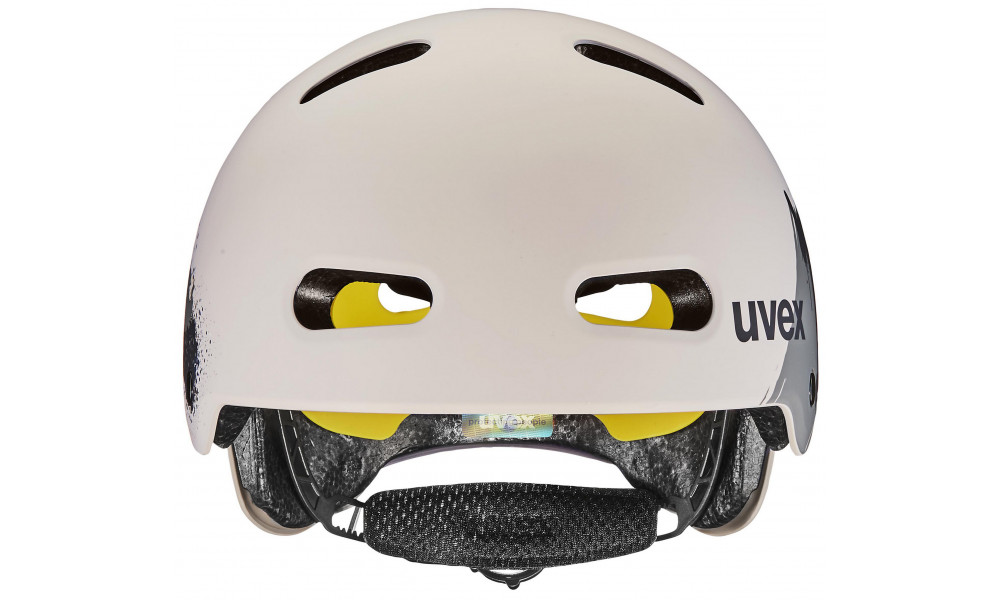 Kiivri Uvex kid 4 style MIPS dirt warm grey matt - 2