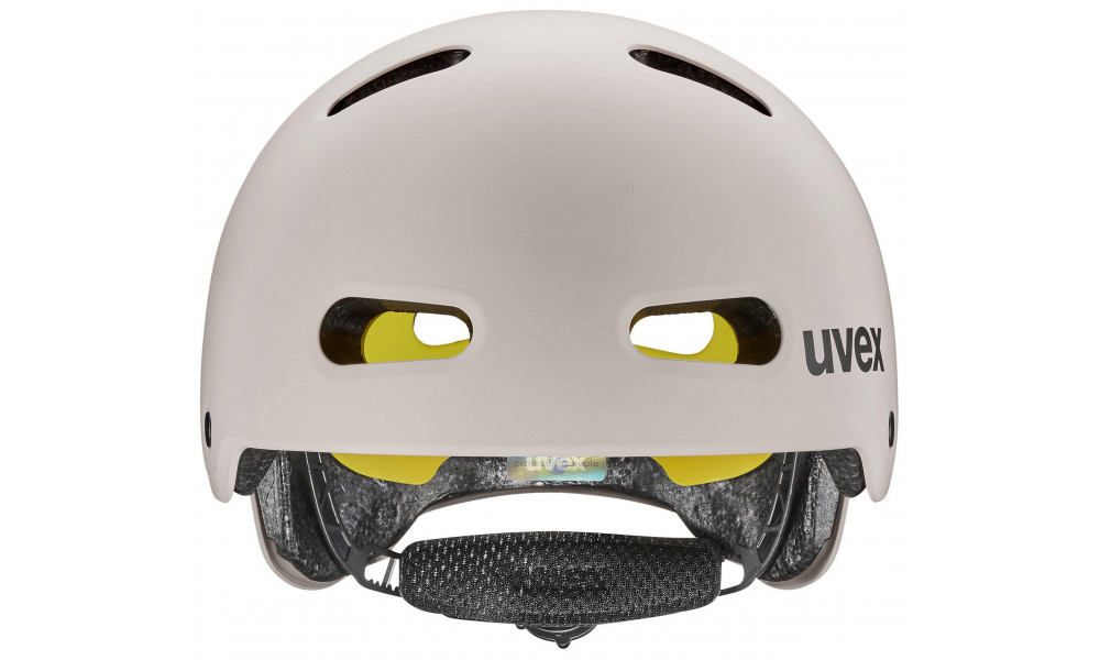 Kiivri Uvex kid 4 style MIPS warm grey matt - 2