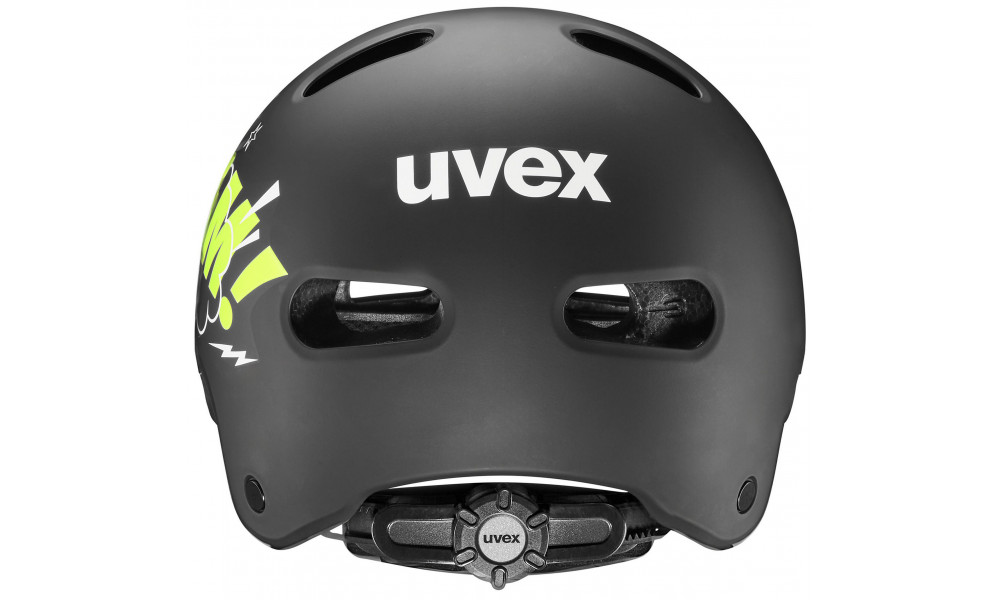 Kiivri Uvex kid 4 style bam black-lime matt - 3