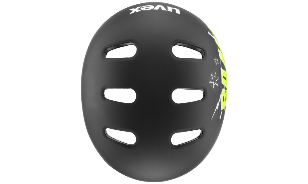 Kiivri Uvex kid 4 style bam black-lime matt - 5