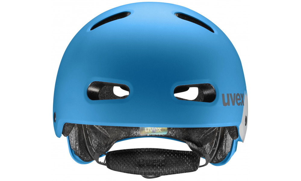 Kiivri Uvex kid 4 style super hero blue matt - 2