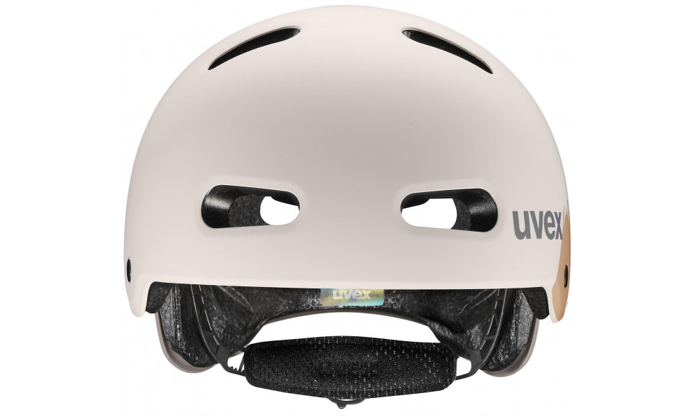 Kiivri Uvex kid 4 style super hero warm grey matt - 2