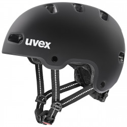 Kiivri Uvex kid 4 black matt