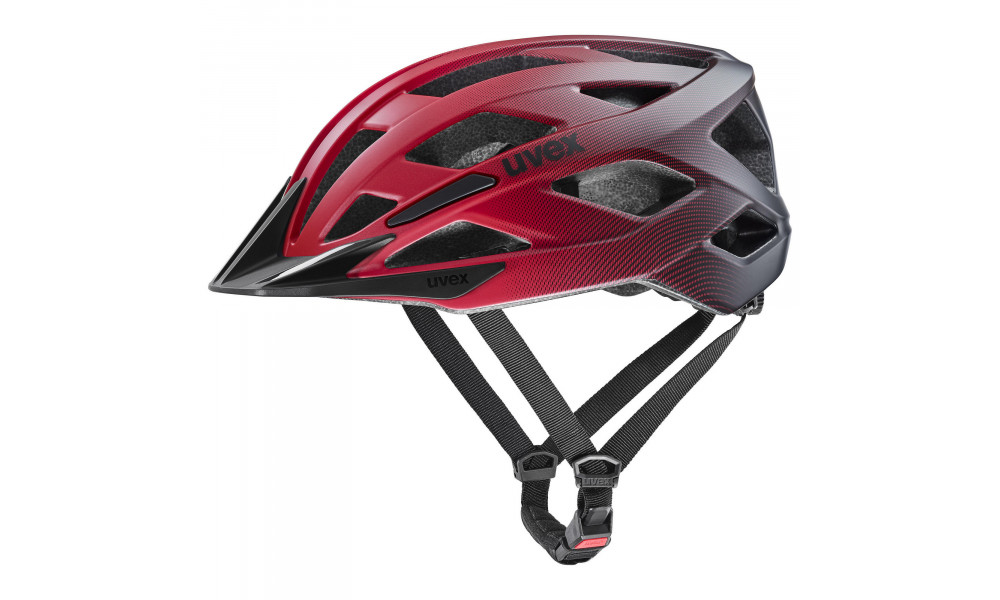 Kiivri Uvex i-vo 2 red-black matt 