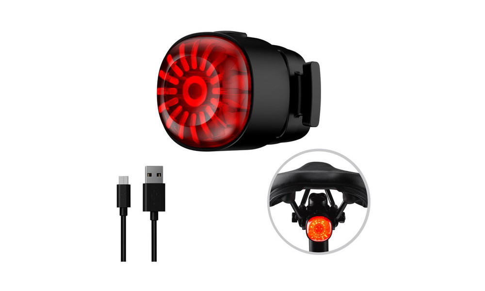 Tagatuli ProX Mira COB 80Lm Brake Auto Safe+Memory USB - 3