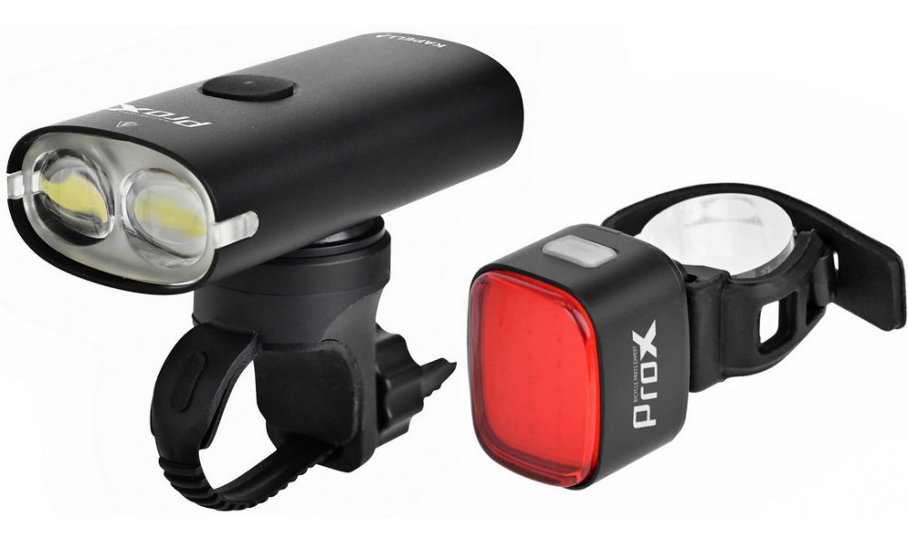 Tulede komplekt ProX Kapella 1600Lm + Ara I 50Lm Powerbank Ring Safe+Memory USB - 1