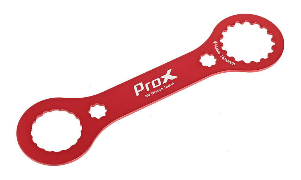 Tööriist ProX BB-07A for bottom bracket Hollowtech II 41/44mm 16T red - 1
