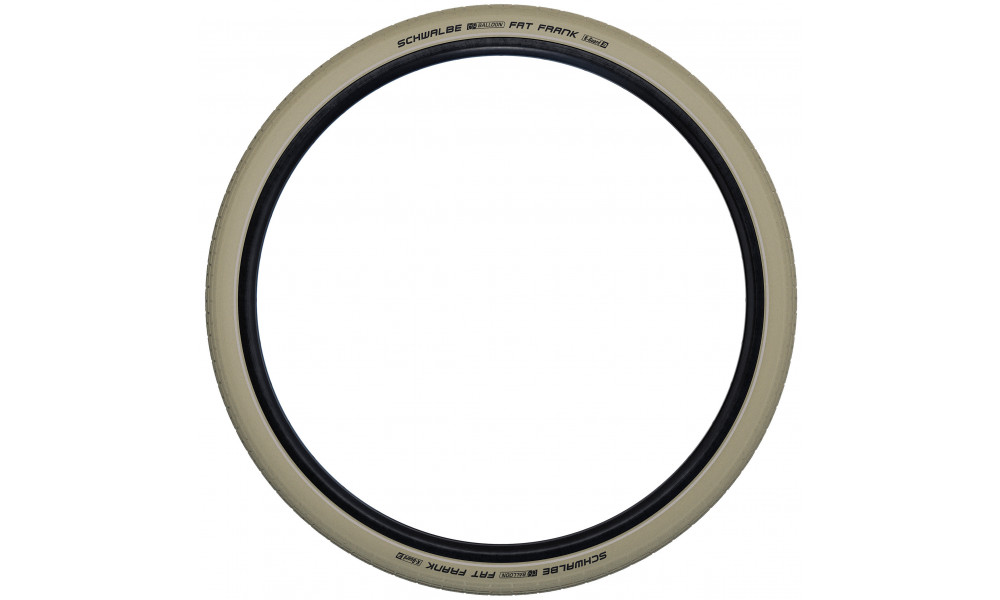 Väliskumm 28" Schwalbe Fat Frank HS 375 Active Wired 50-622 / 29x2.00 Creme-Reflex - 2