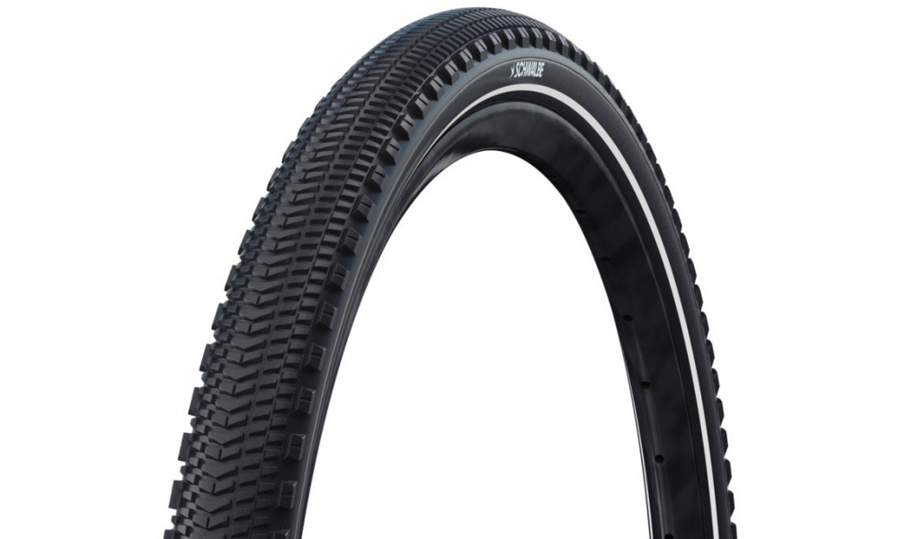 Väliskumm 28" Schwalbe G-One Overland HS622 Perf Fold TLR 50-622 / 28x2.00 Race Reflex 