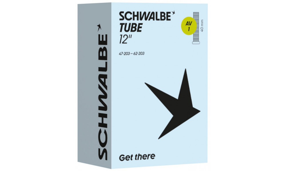 Sisekumm 12" Schwalbe AV1 40mm (47/62-203) - 1