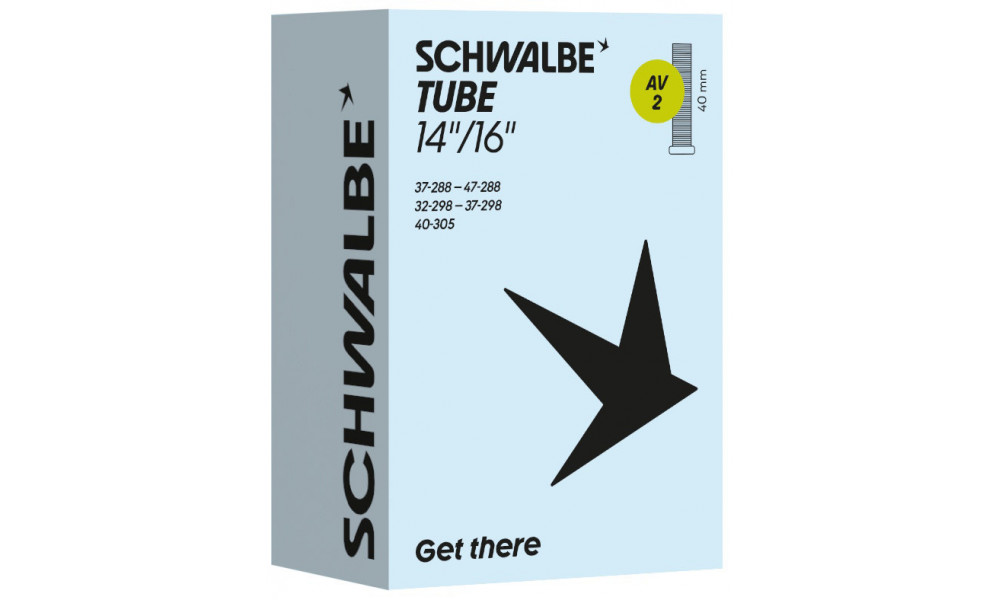 Sisekumm 14" Schwalbe AV2 40mm (32/47-288/305) - 1