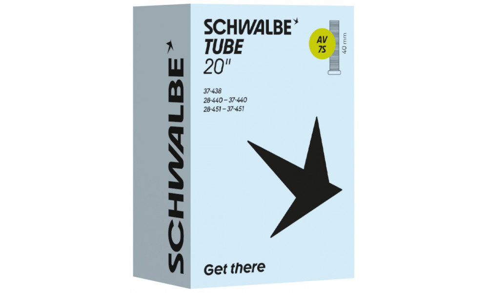 Sisekumm 20" Schwalbe AV7S 40mm (28/37-438/451) - 1
