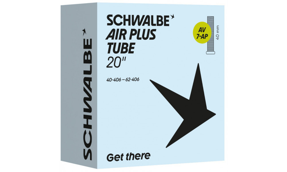 Sisekumm 20" Schwalbe AV7-AP 40mm Air Plus (40/62-406) - 1