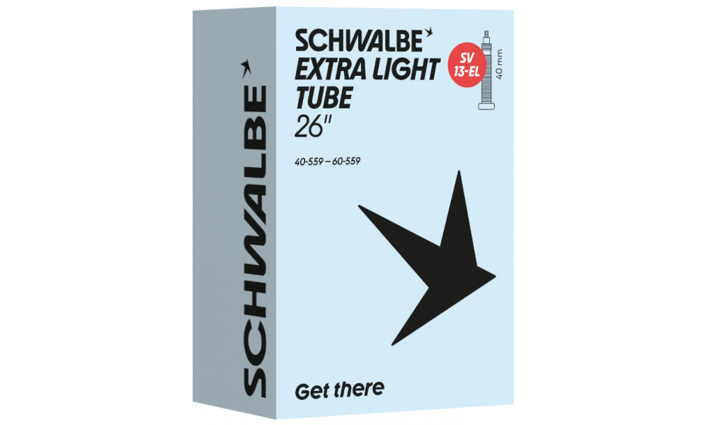Sisekumm 26" Schwalbe SV13-EL 40mm Extra Light (40/60-559) - 1