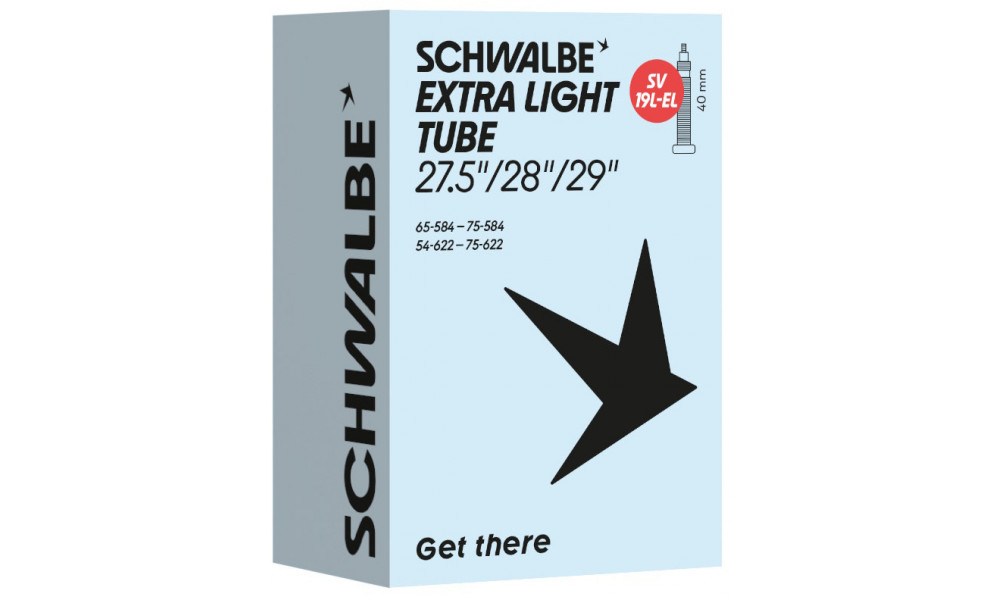 Sisekumm 29/27.5+" Schwalbe SV19L-EL 40mm Extra Light (54/75-584/622) - 1