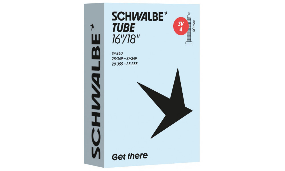 Sisekumm 16/18" Schwalbe SV4 40mm (28/37-340/355) - 1
