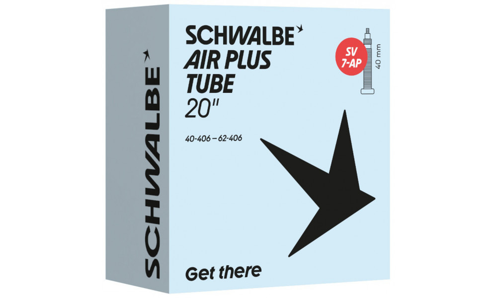 Sisekumm 20" Schwalbe SV7-AP 40mm Air Plus (40/62-406) - 1