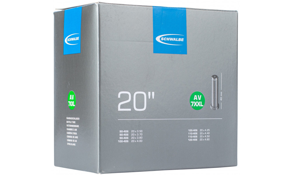Sisekumm 20" Schwalbe AV7XXL 40mm (90/120-406) - 1