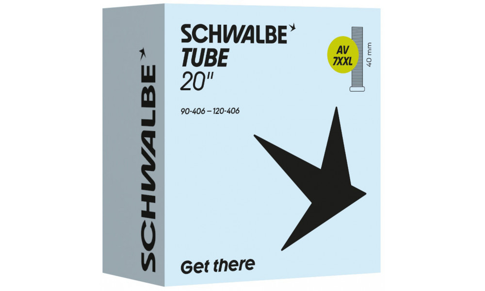Sisekumm 20" Schwalbe AV7XXL 40mm (90/120-406) - 1