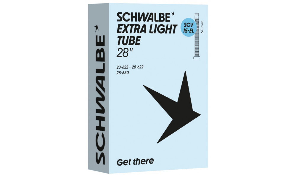Sisekumm 27/28" Schwalbe SCV15-EL 60mm Extra Light (23/28-622/630) 