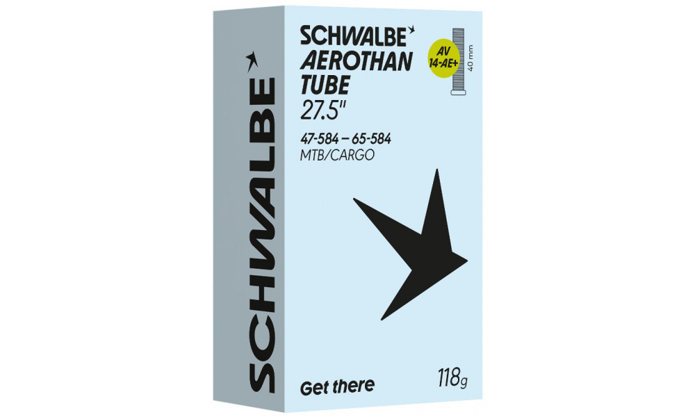 Sisekumm 27.5" Schwalbe AV14-AE+ Aerothan 40mm (47/65-584) - 1