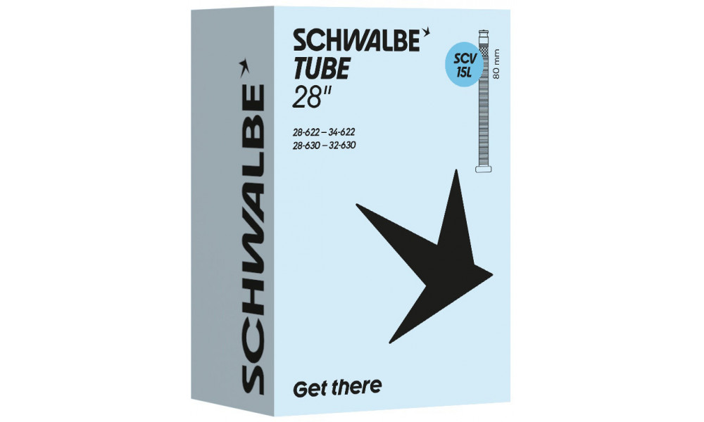 Sisekumm 27/28" Schwalbe SCV15L 80mm (28/34-622/630) 