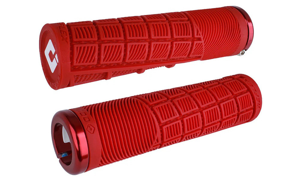 Käepidemed ODI Reflex v2.1 Lock-On MTB 135mm White/Red 